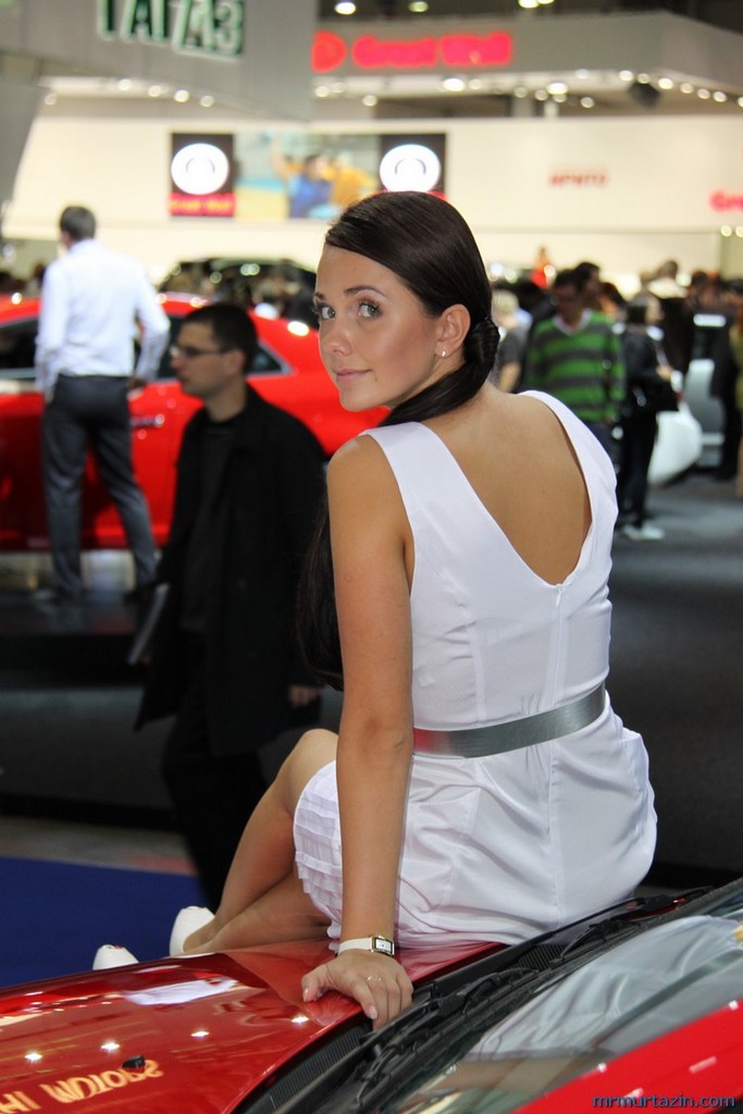 Hot Girls Of The Moscow International Automobile Show