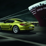 2011-Porsche-Cayman-R-Rear
