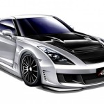 Axell-Auto-Nissan-GTR-Drawing-Front
