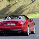 2012-Mercedes-SLK-Rear-Red