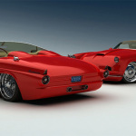 Bo-Zoland-1955-Ford-Thunderbird-Concept-Red