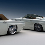 Bo-Zoland-1955-Ford-Thunderbird-White