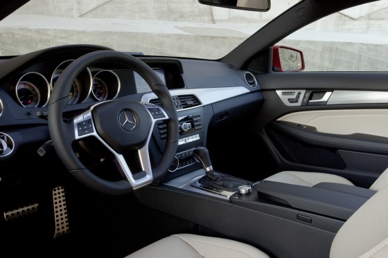 2012-Mercedes-C-Class-Coupe-Interior