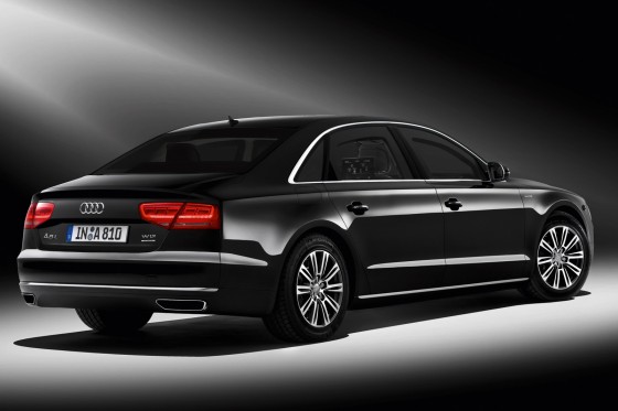 Armoured Audi A8 L Security bullet proof