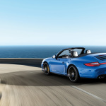 Porsche-911-Carrera-4-GTS-Blue-Rear