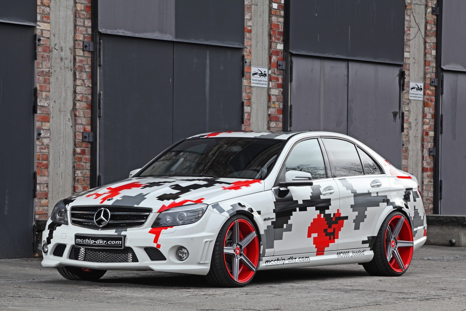 Modified Mercedes-Benz C63 AMG